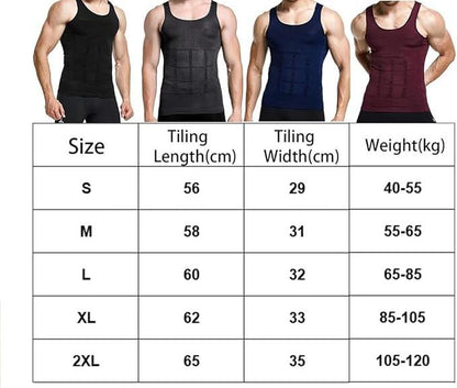 SlimCore Men's Vest – Sculpt and Shape Your Silhouette with Confidence