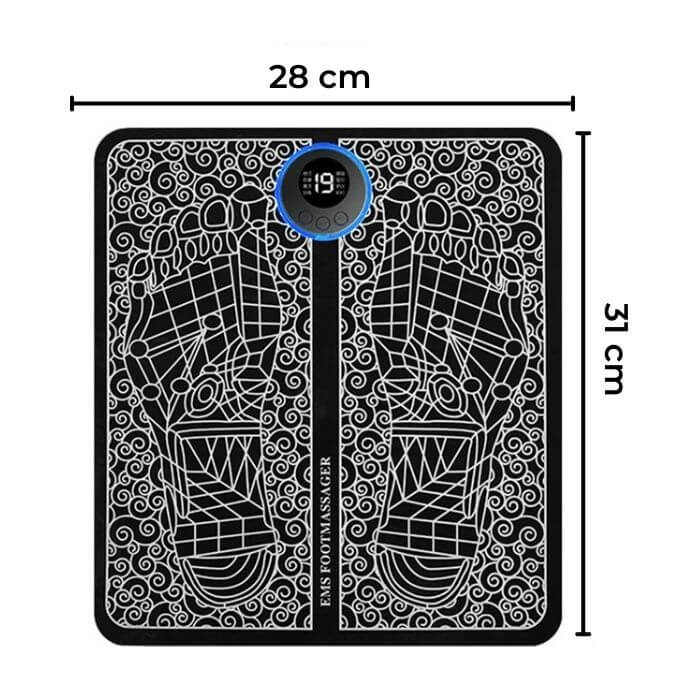 EMS Foot Massager with Acupuncture Pen and Body Toner