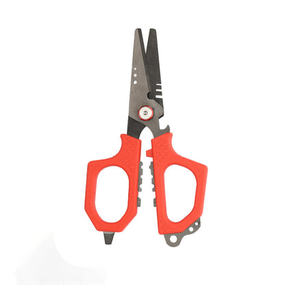 Multifunctional Molybdenum Vanadium Steel Fishing Scissors