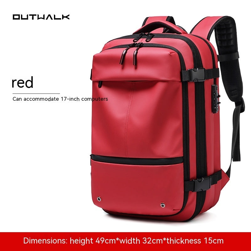 Smart Business Backpack with Vacuum Compression