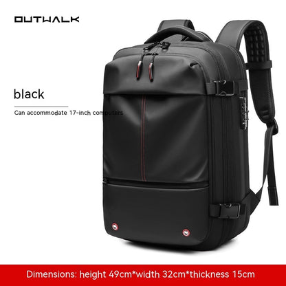 Smart Business Backpack with Vacuum Compression