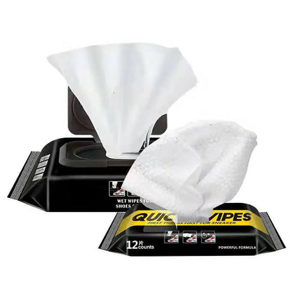 Sneaker Wipe-12: Quick Clean Travel Wipes