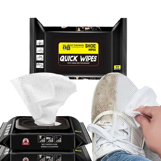 Sneaker Wipe-12: Quick Clean Travel Wipes