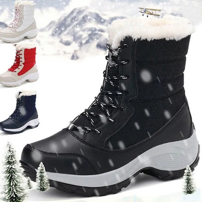 Schneewarme Stiefeletten