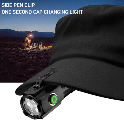 Powerful Illumination: 3 F350 LED Mini Flashlight with Rechargeable Battery