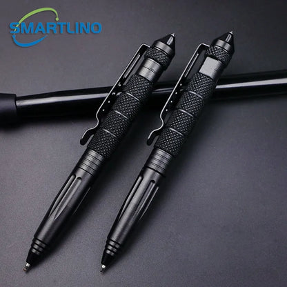 High Quality Metal Military Tactical Pen School Student Office Ballpoint Pens Emergency Glass Breaker Self Defense EDC Supplies