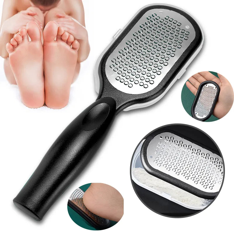 SoleRevive Professional Steel Foot File: Callus Remover for Silky, Smooth Feet