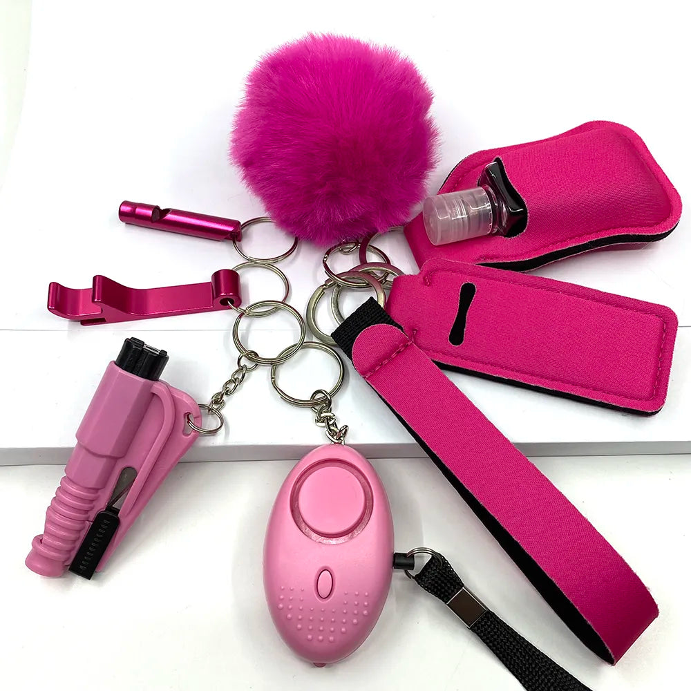 Empowerment in Bulk: Women's Defensive Self-Defense Keychain Set for Personal Security