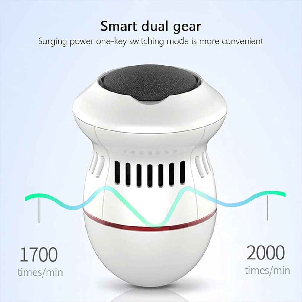 Elektrische Fußfeile SmoothSole: Hornhautentferner für seidig weiche Füße