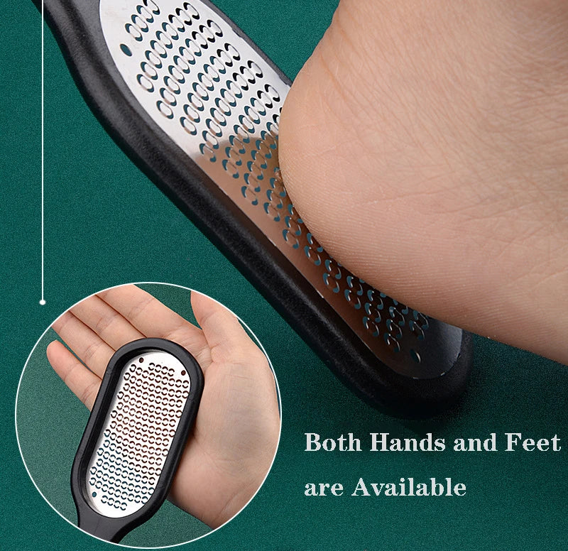 SoleRevive Professional Steel Foot File: Callus Remover for Silky, Smooth Feet