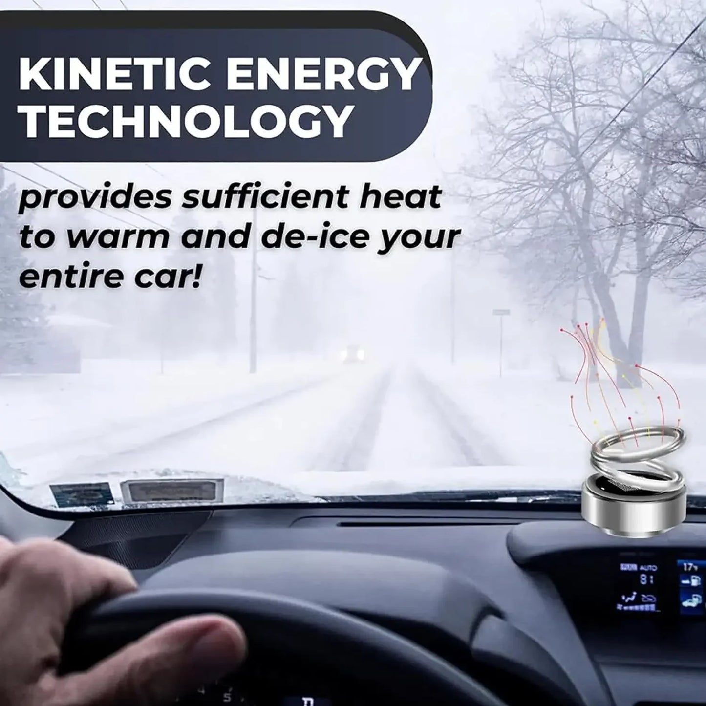 Mini Portable Kinetic Heater