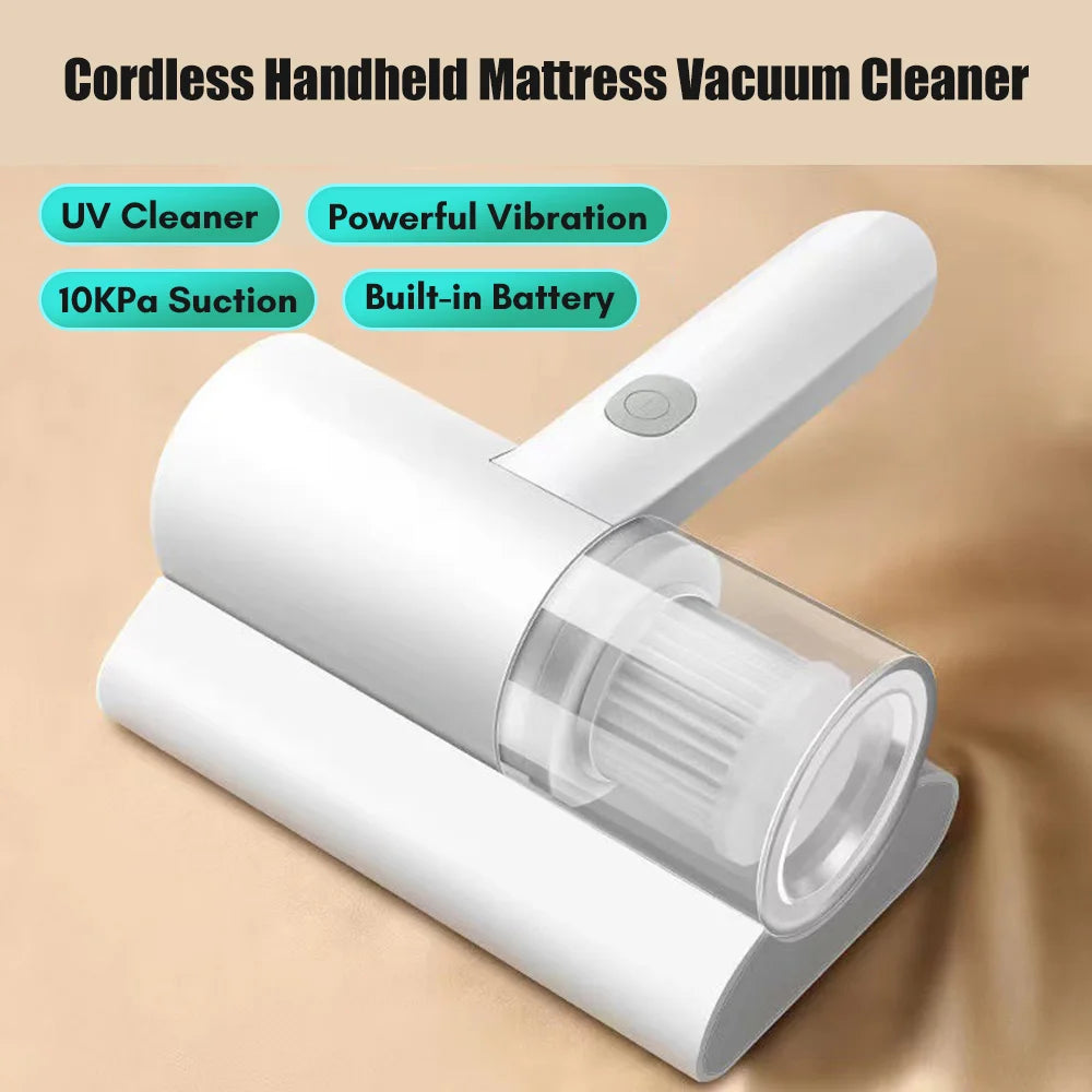 Powerful UV Cleaning: Compact Cordless Handheld Vacuum with 10KPa Suction