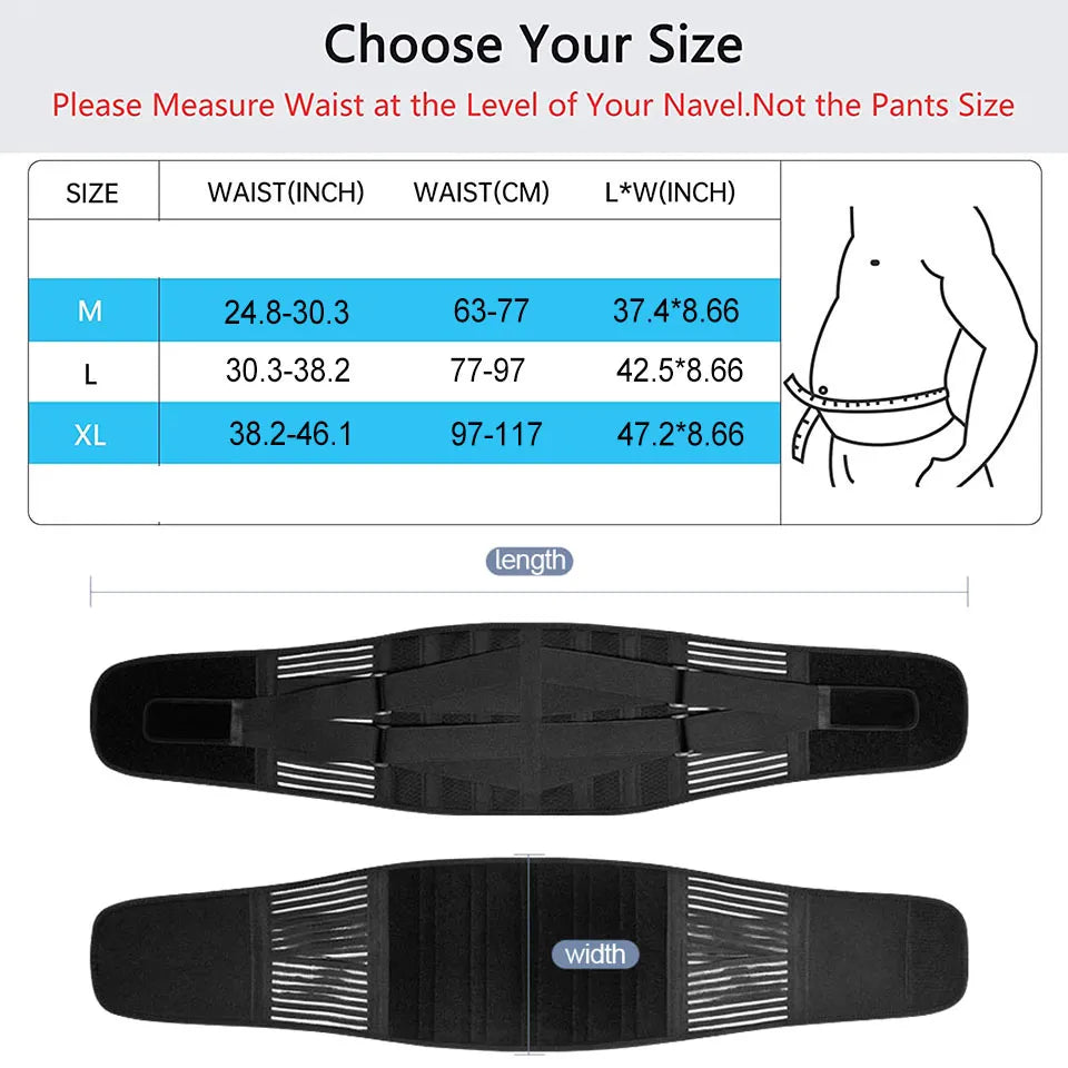 Orthopedic Lumbar Support Belt