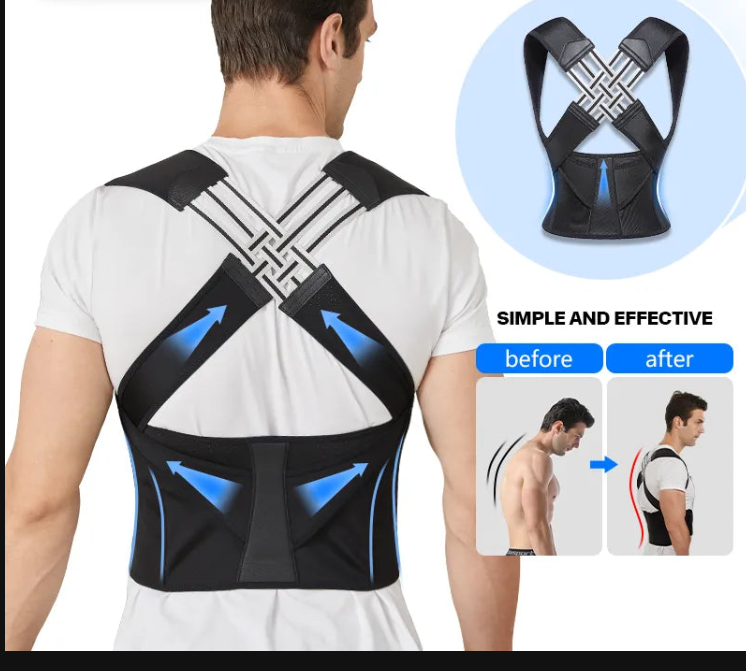 Posture Perfection: Adjustable Back Posture Corrector for Men and Women