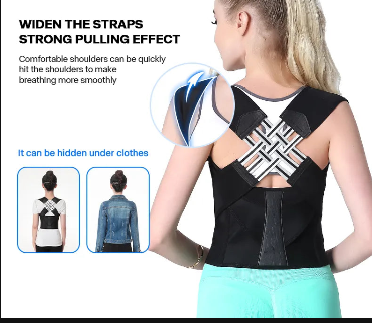 Posture Perfection: Adjustable Back Posture Corrector for Men and Women