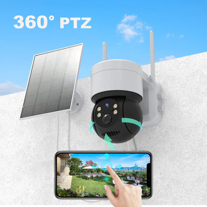 Solar Dome Outdoor Security Solution