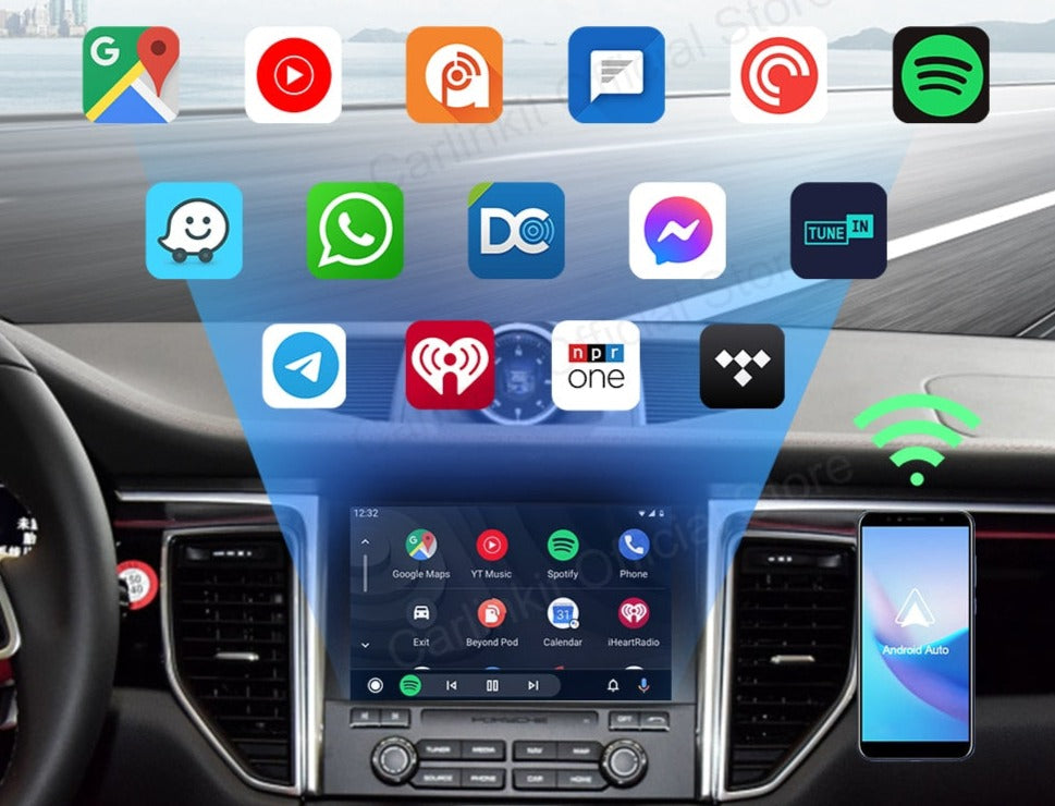 Smart CarPlay 4.0 Wireless Android Auto Adapter