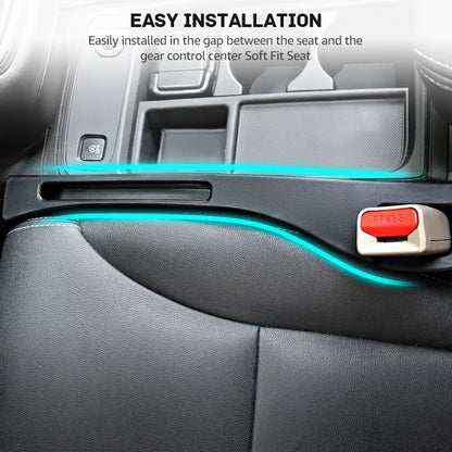 Car Seat Gap Filler Strip Car Seat Filler Between Car Seats Supplies Leak-proof Anti-Drop Seat Gap Plug Strip With Hole