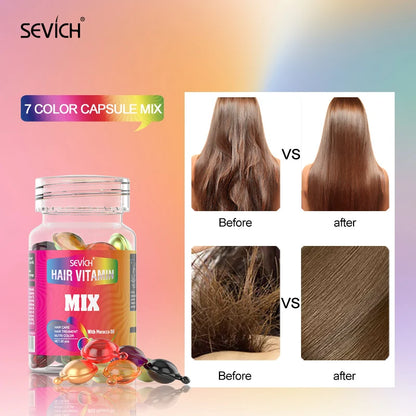 Sevich Hair Vitamin Capsule: Nourishing Keratin Oil for Hair Repair & Anti-Loss