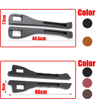 Car Seat Gap Filler Strip Car Seat Filler Between Car Seats Supplies Leak-proof Anti-Drop Seat Gap Plug Strip With Hole