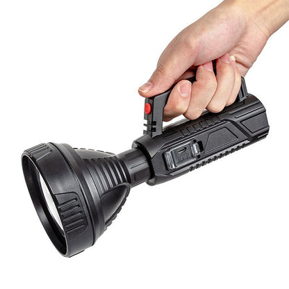 Side Light Household Glare Plastic Searchlight Portable Lamp