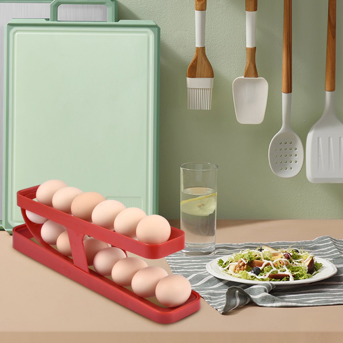 Rolldown Egg Dispenser